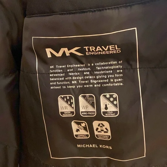 NWT MICHAEL KORS MEN’S INSULATED JACKET